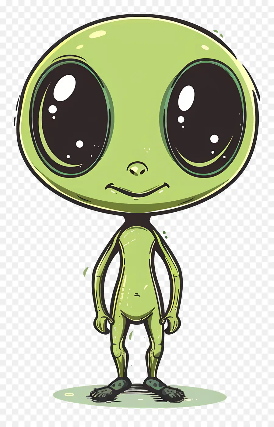 Extraterrestre De Dessin Animé，étranger PNG