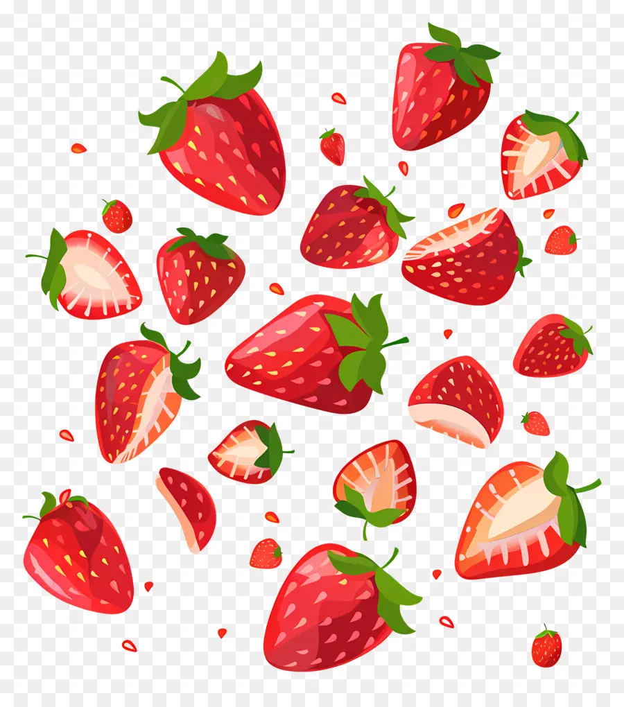 Fraises，Rouge PNG