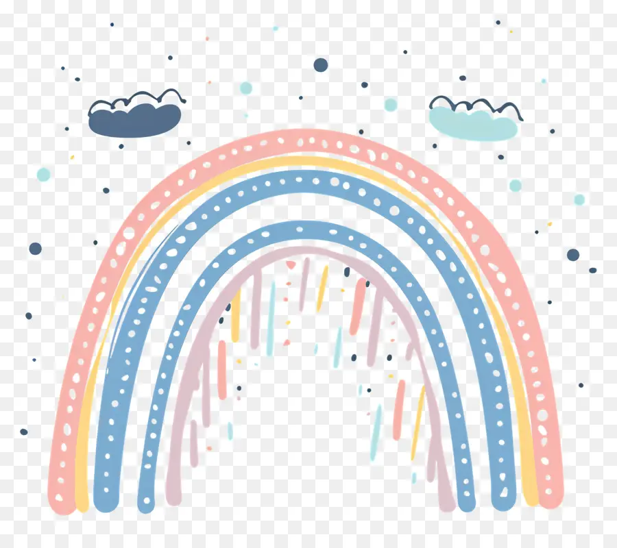 Doodle Arc En Ciel，Arc En Ciel PNG