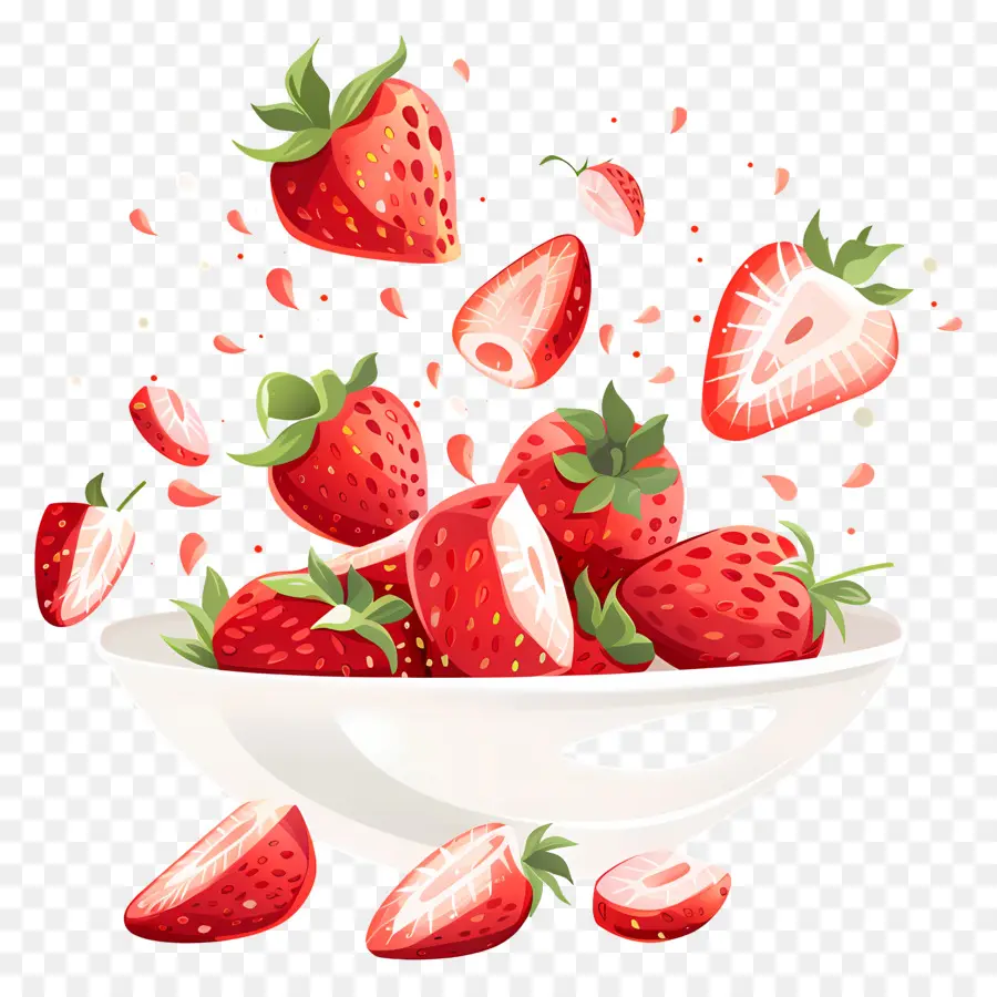 Fraises，Fruits Frais PNG