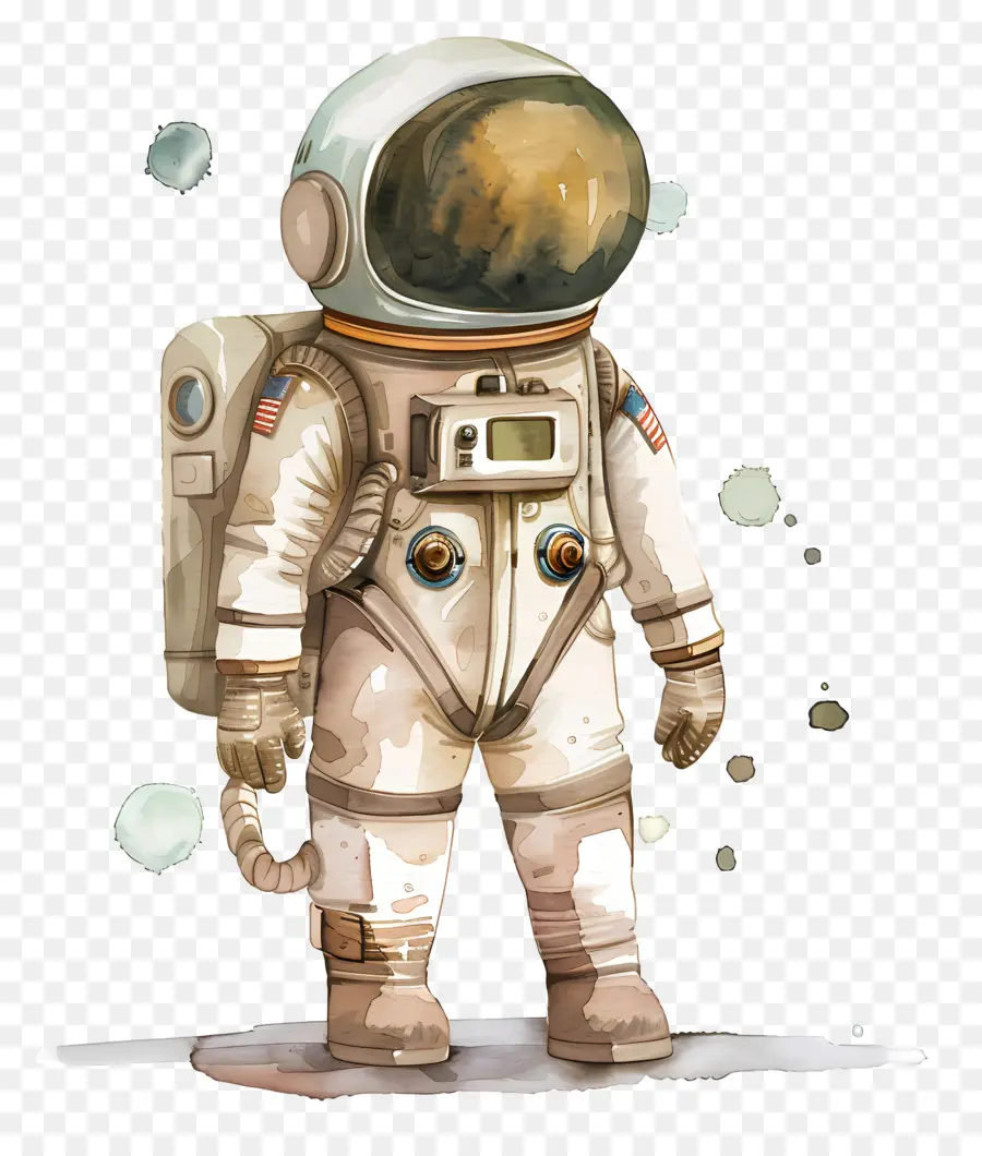 Dessin Animé De L'astronaute，L'astronaute PNG