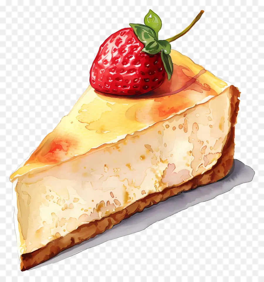 Cheesecake，Fraise PNG