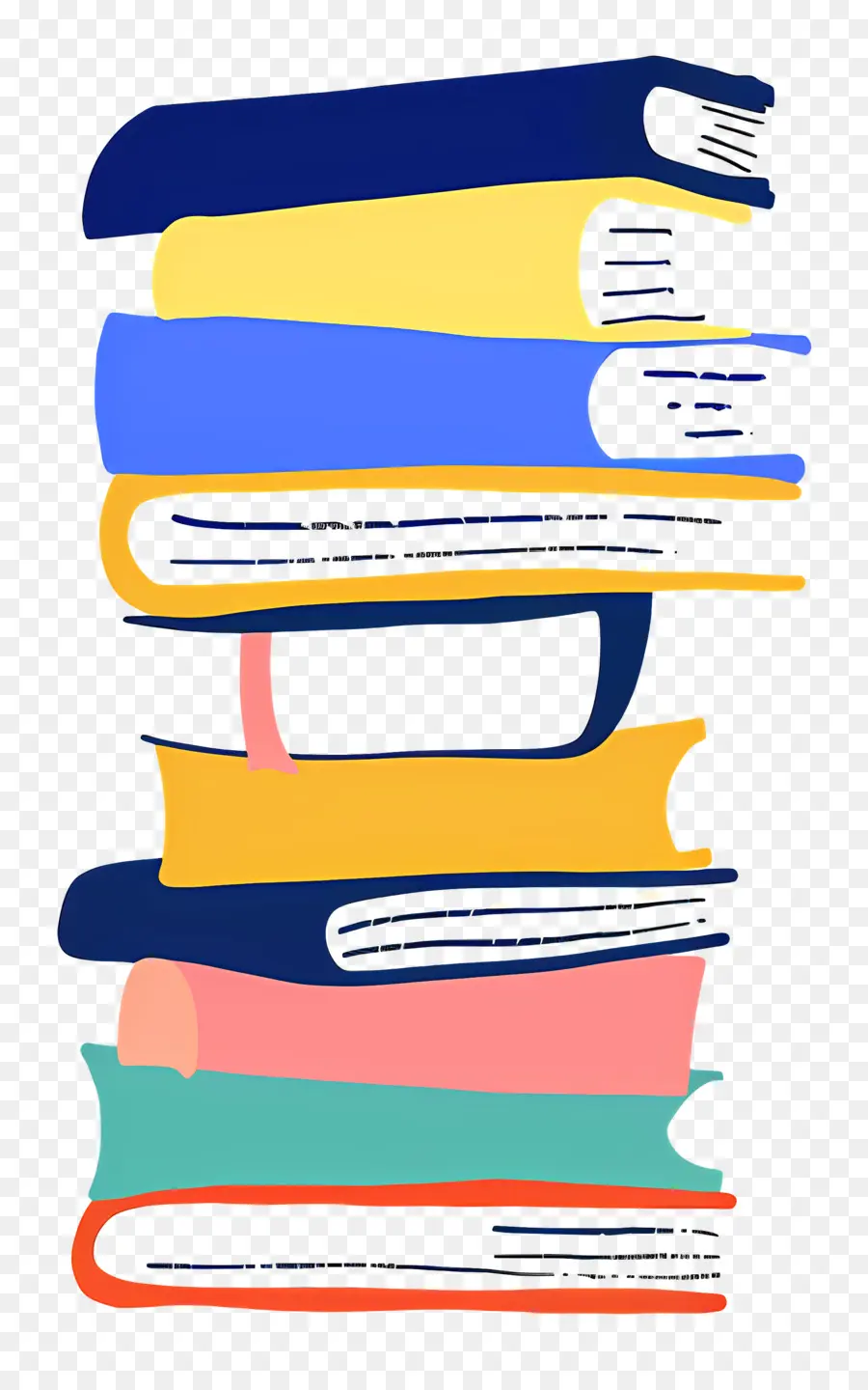 Pile De Livres，Livres PNG