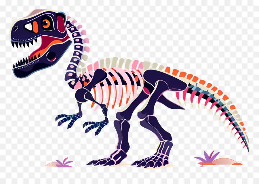 Squelette De Dinosaure，Préhistorique PNG