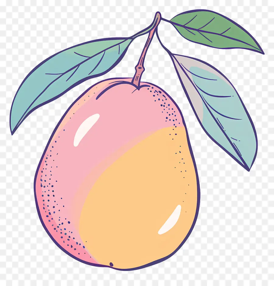 Doodle Mangue，Manguier PNG