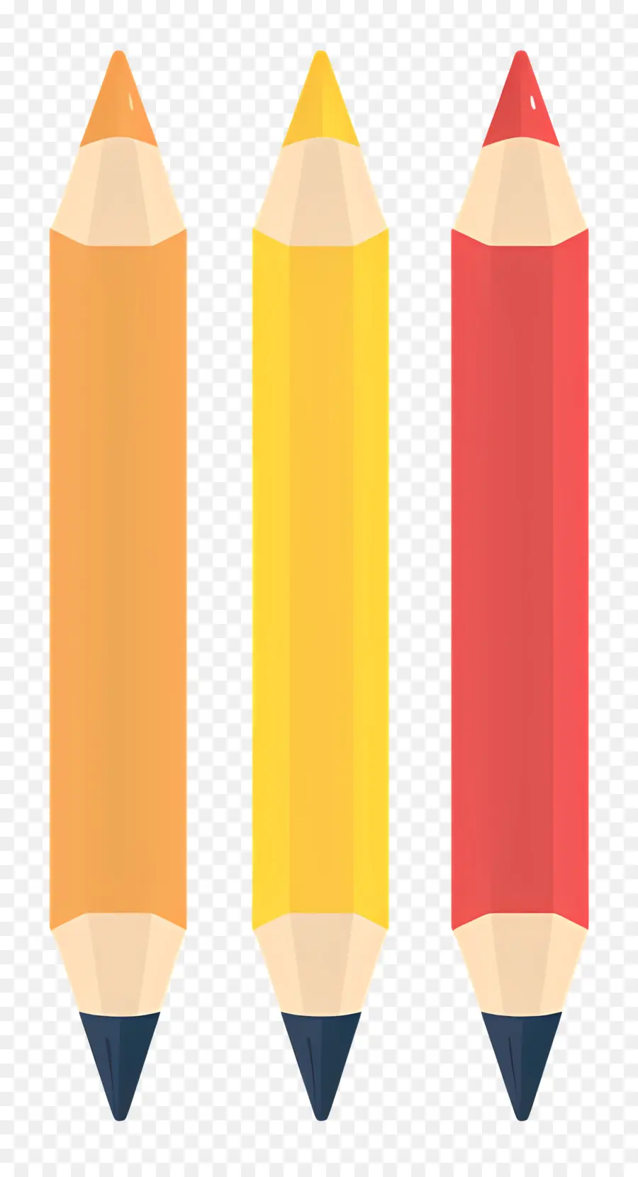 Crayons，Crayons De Couleur PNG