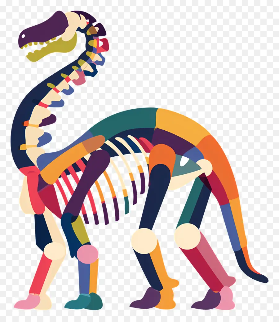 Squelette De Dinosaure，Dinosaure PNG