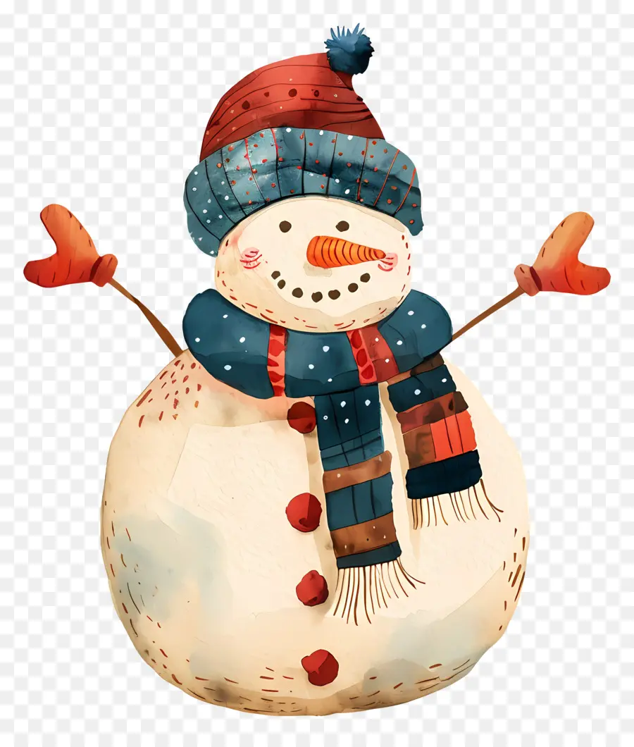 Bonhomme De Neige，Foulard PNG