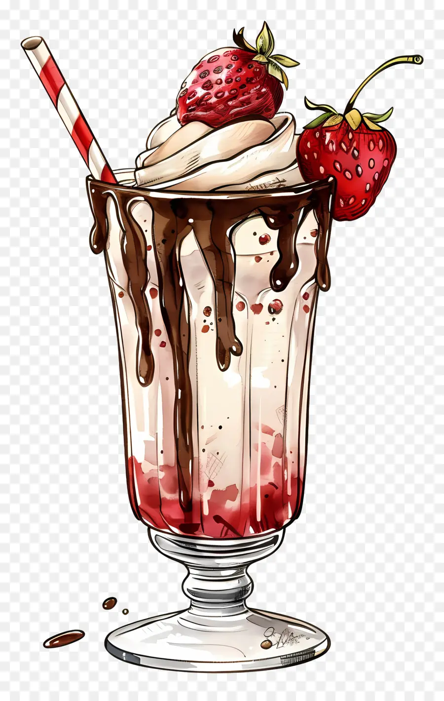 Tasse De Milkshake，Milk Shake PNG