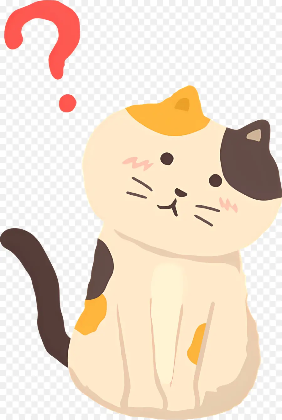 Chat De Dessin Animé，Chat Mignon PNG