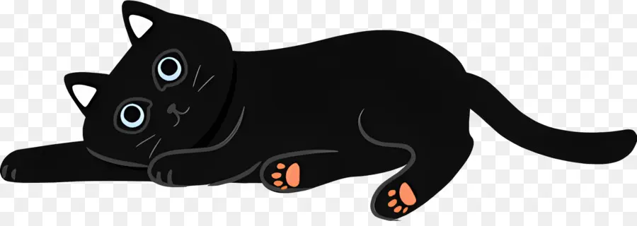 Chat De Dessin Animé，Chat Noir PNG