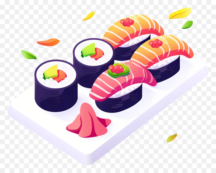 Sushi，Légumes PNG