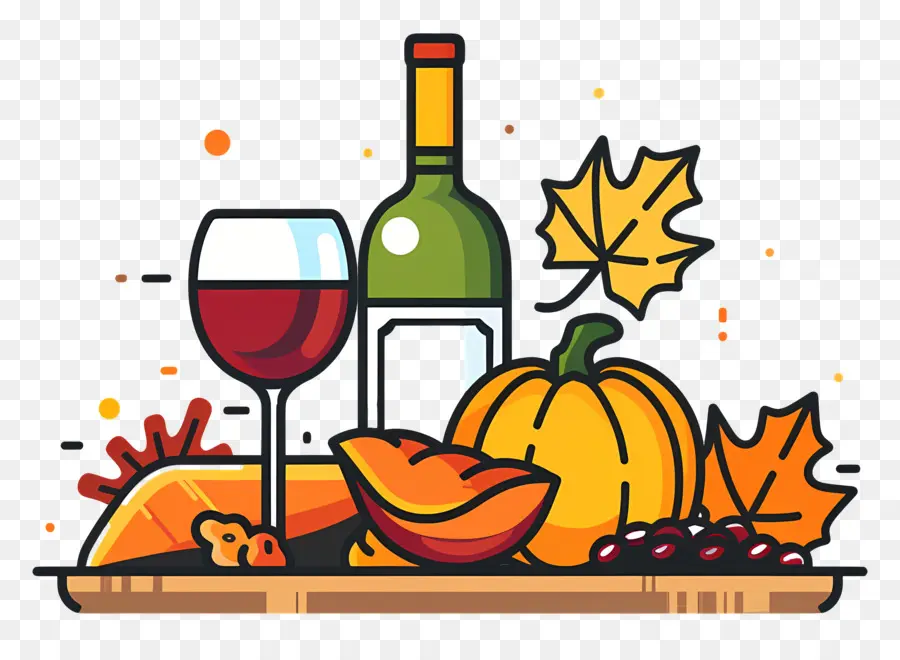 Vin De Thanksgiving，Fruits PNG