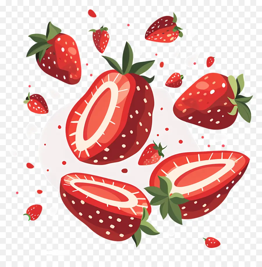 Fraises，Fraises Trop Mûres PNG