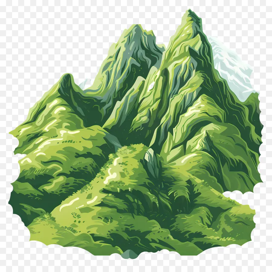 Contexte Des Montagnes Vertes，De La Montagne Verte PNG