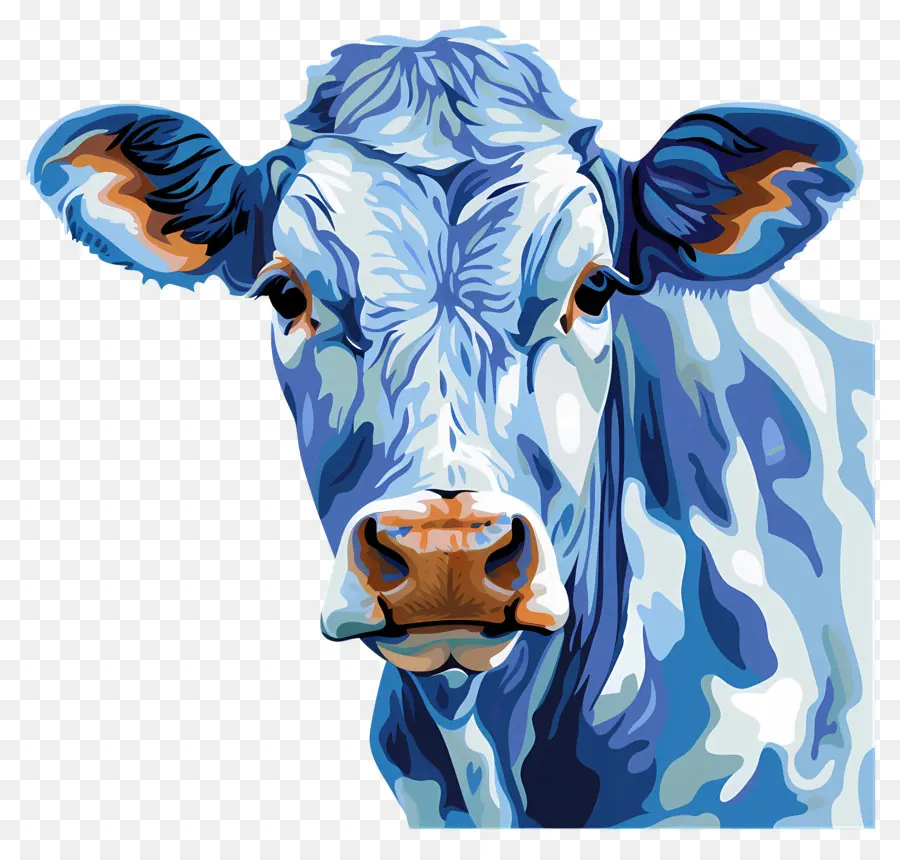 Vache，Vache Peinture PNG