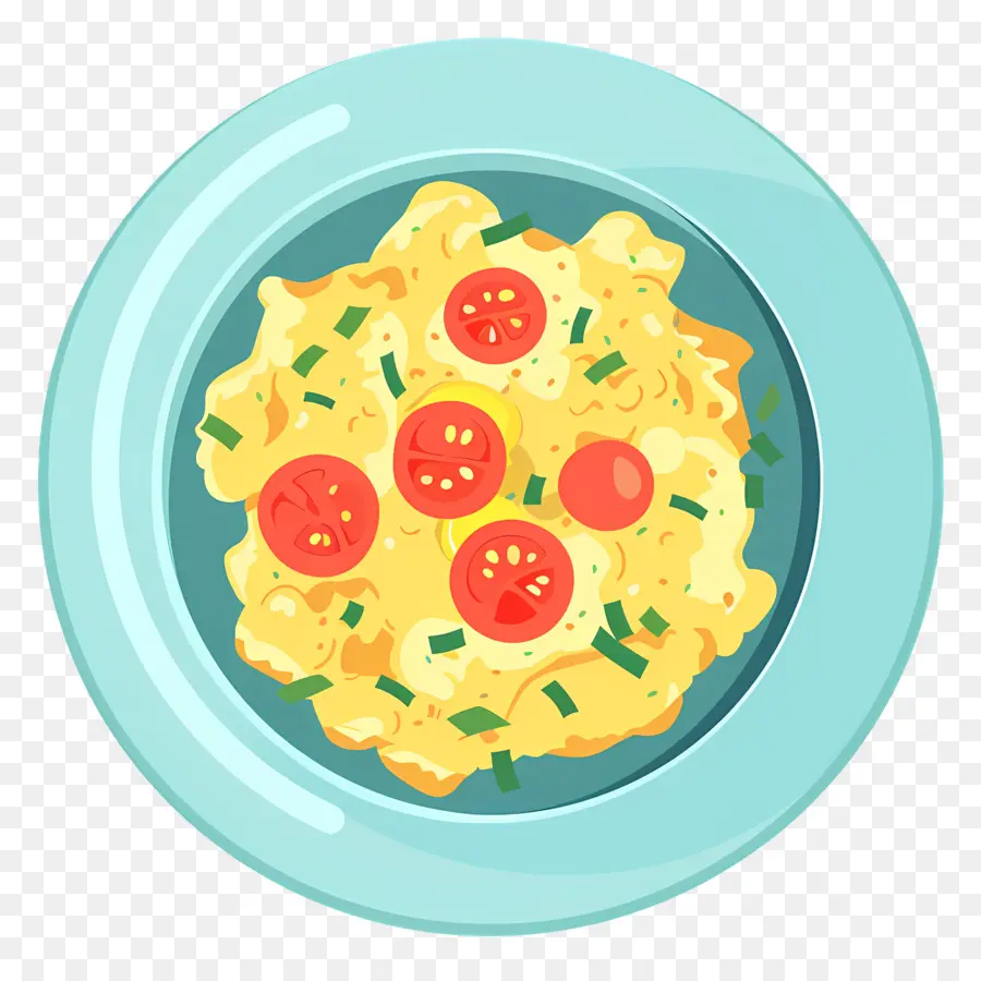 Oeufs Brouillés，Spaghetti PNG