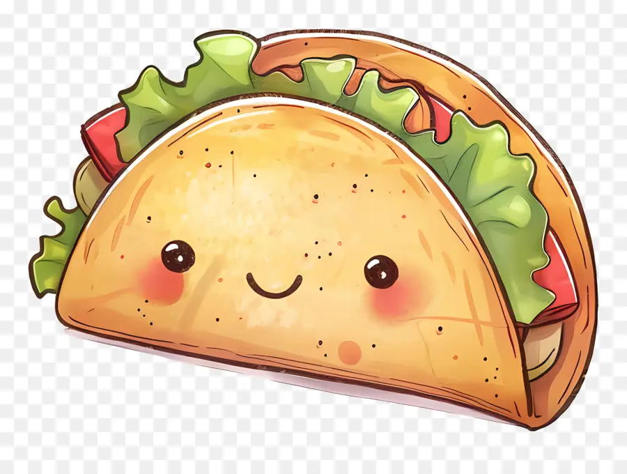 Taco，Dessin Animé Taco PNG