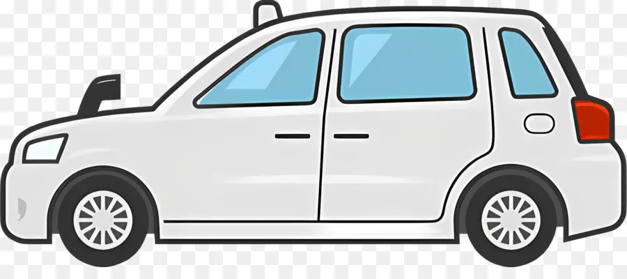 Bande Dessinée De Voiture，Voiture Blanche PNG