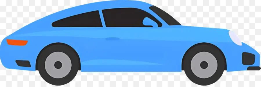 Bande Dessinée De Voiture，Voiture Bleue PNG