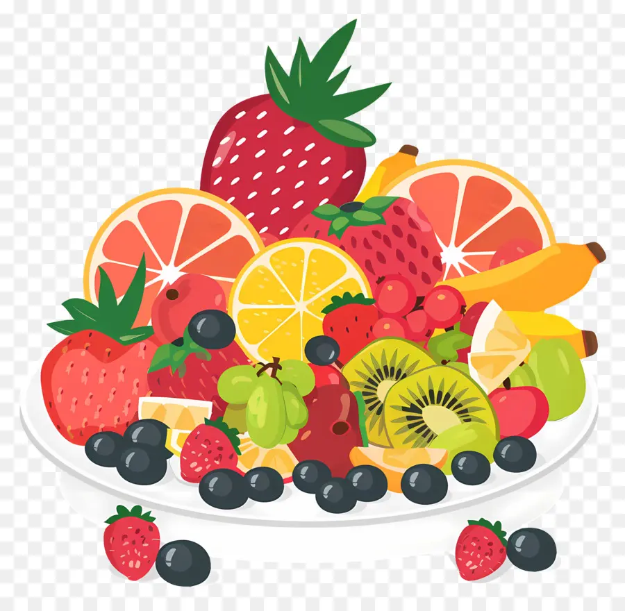 Plateau De Fruits De，Assortiment De Fruits PNG