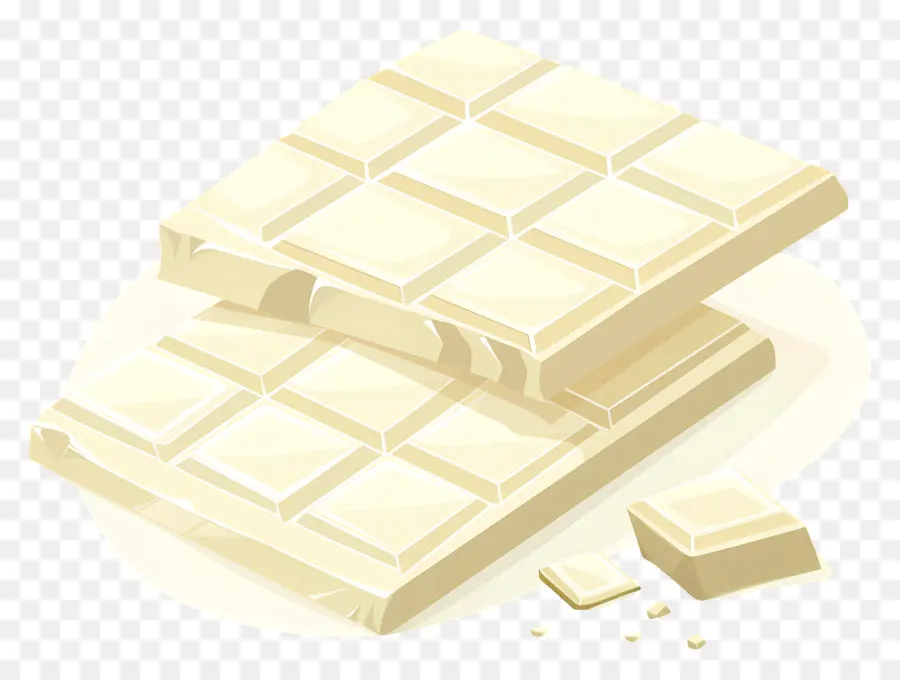 Chocolat Blanc，Les Barres De Chocolat PNG