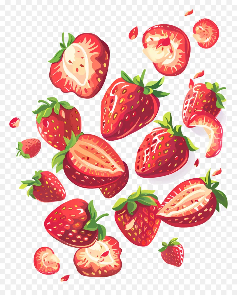 Fraises，Frais PNG