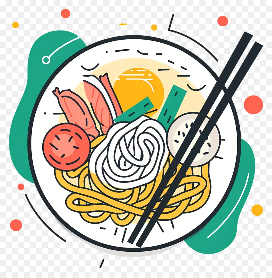 Udon，Nouilles PNG