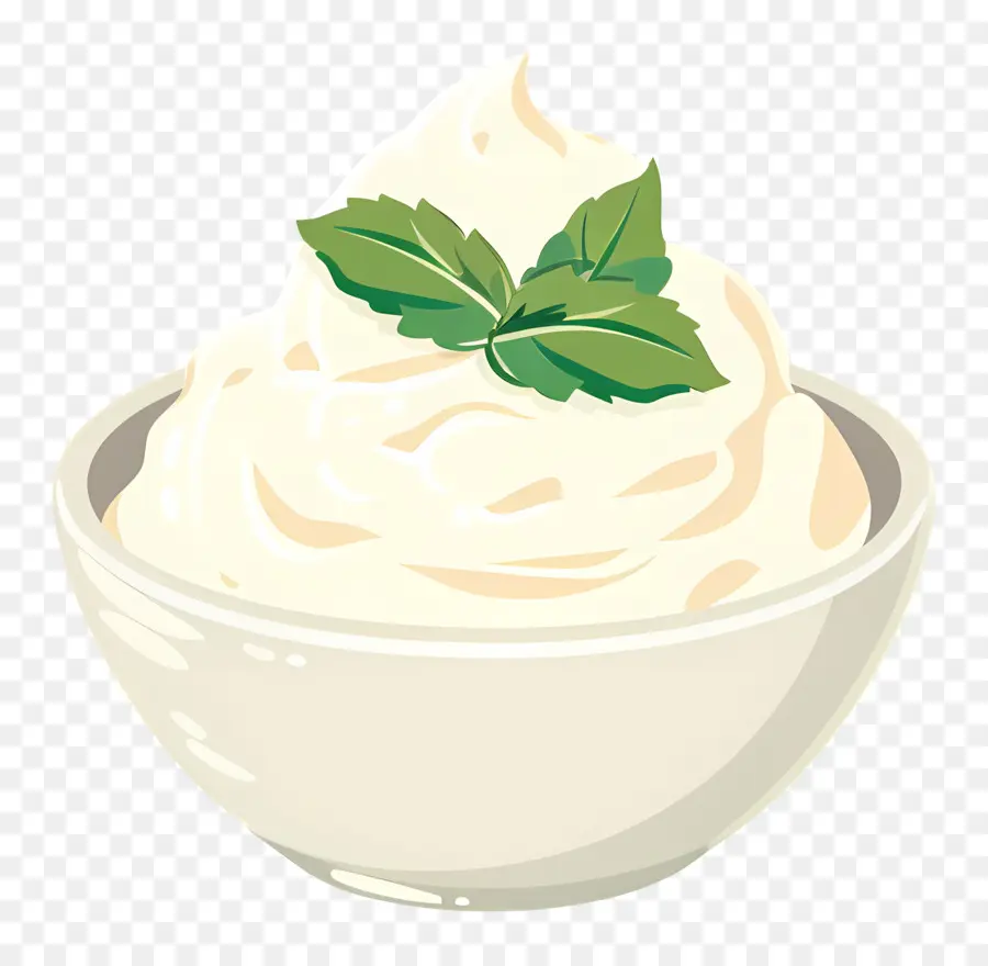 Fromage à La Crème Douce，Crème PNG