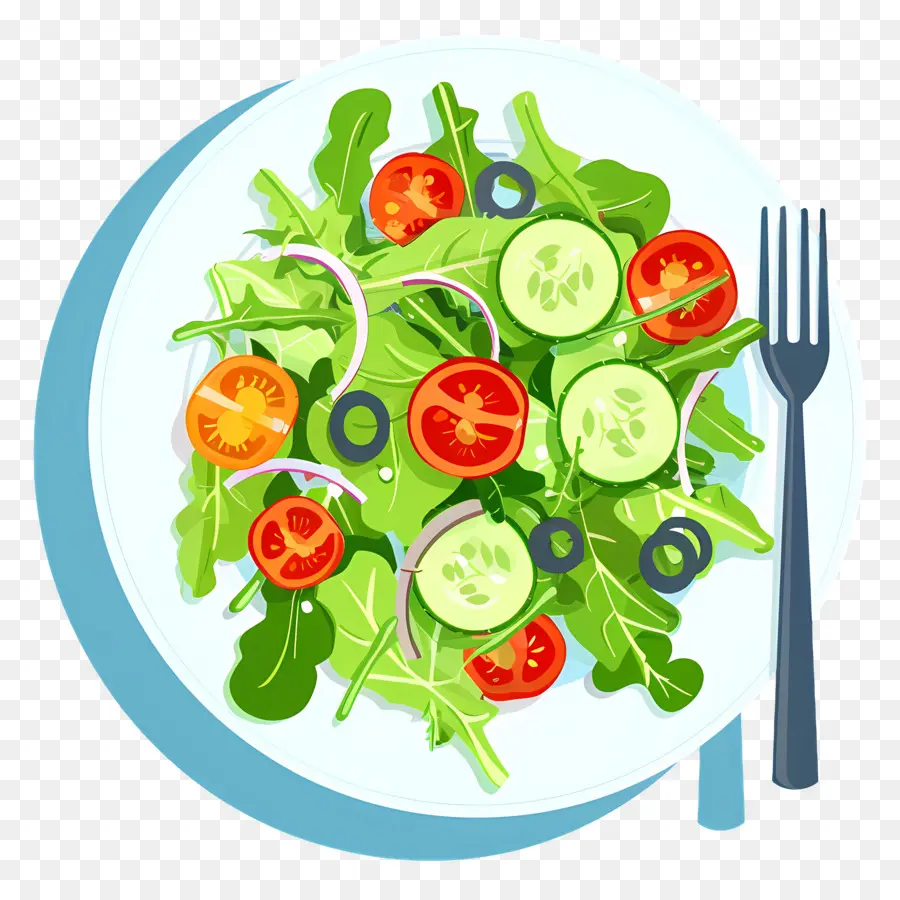 Salade Saine，Salade PNG