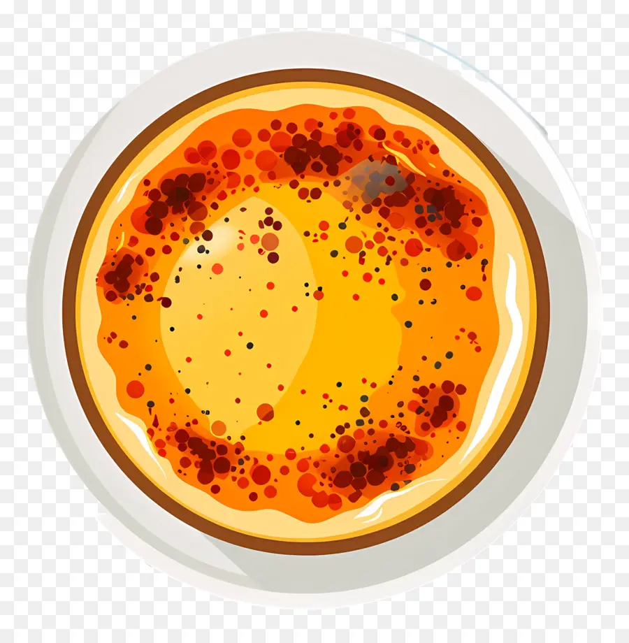 Crème Brûlée，La Nourriture PNG