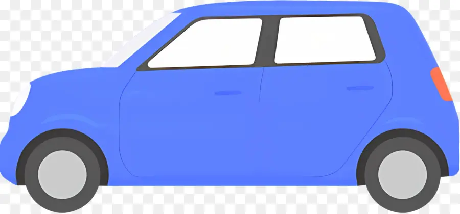 Bande Dessinée De Voiture，Voiture Bleue PNG