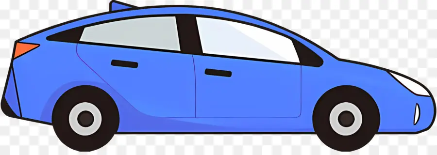 Bande Dessinée De Voiture，Voiture Bleue PNG