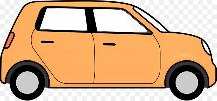 Bande Dessinée De Voiture，Voiture Compacte PNG