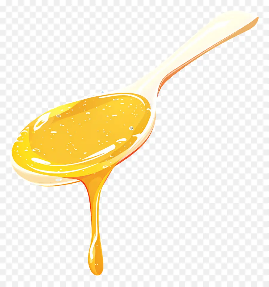 Cuillère à Ghee，Cuillère En Bois PNG