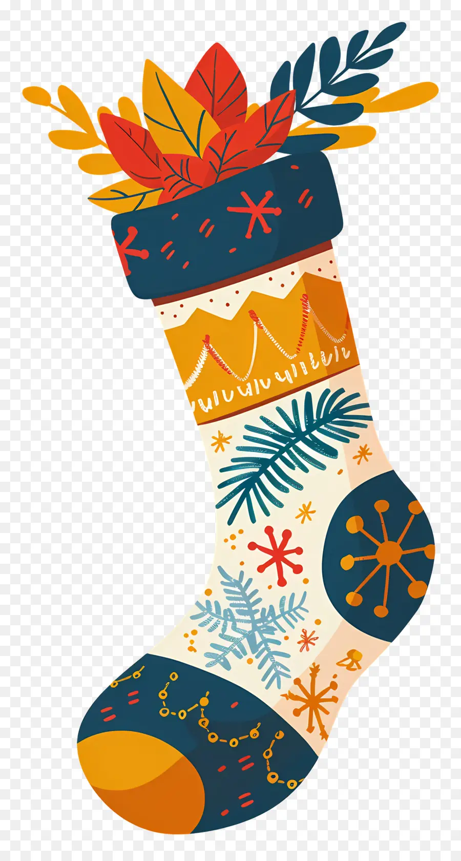 Bas De Noël，Chaussette PNG