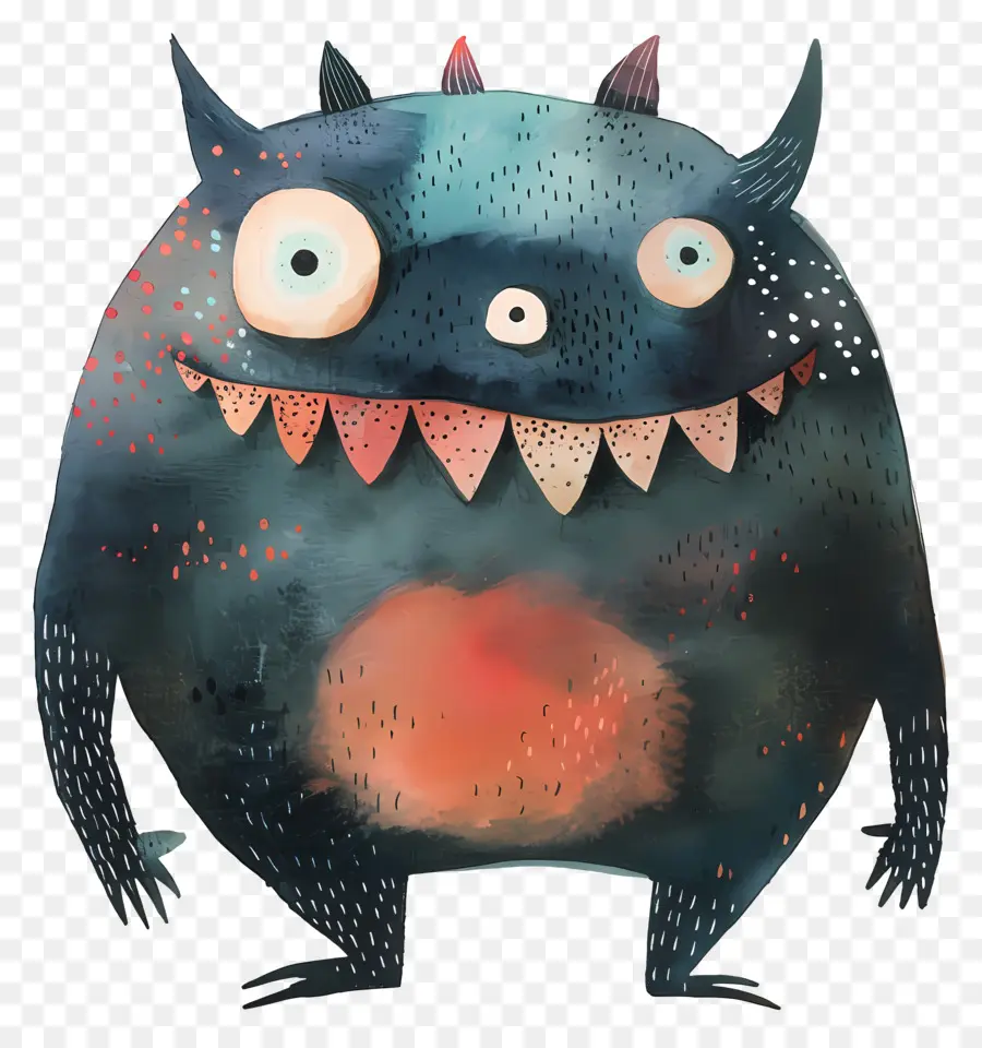 Dessin Animé Monster，Monstre PNG