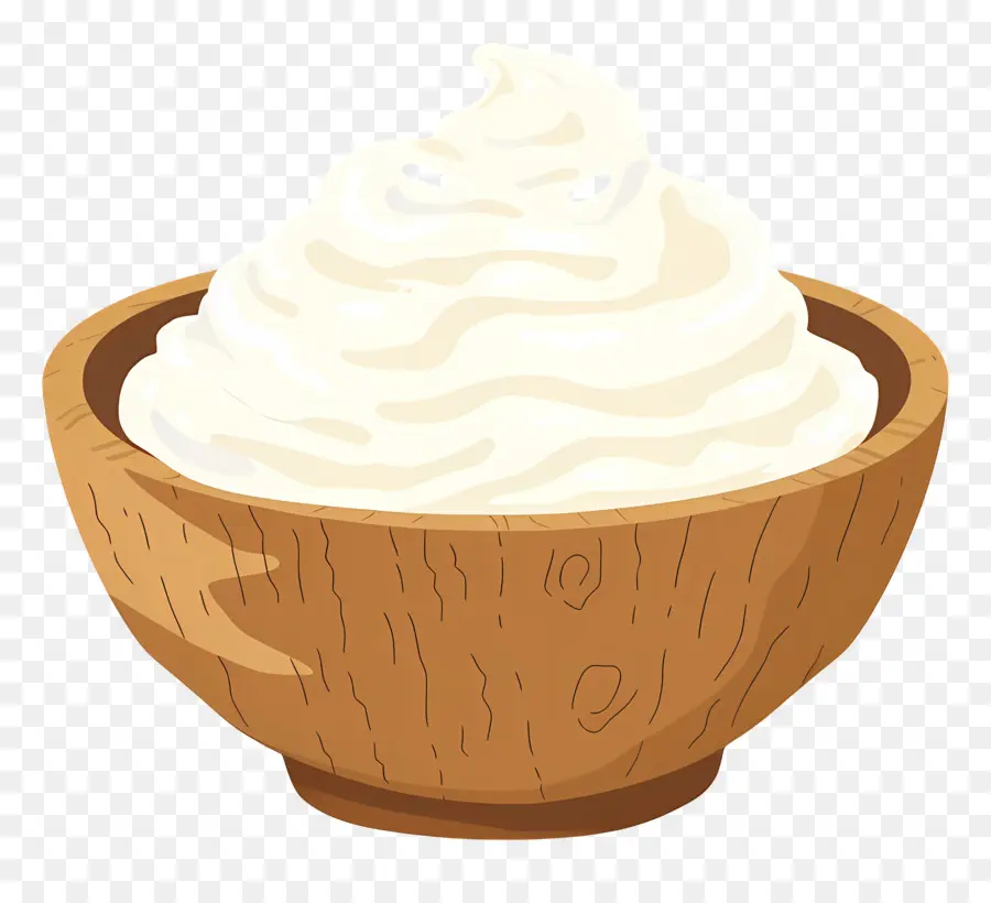 La Crème Sure，Crème Glacée à La Vanille PNG