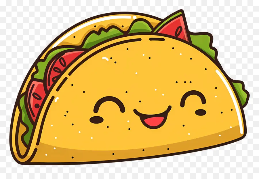 Taco，Souriant PNG