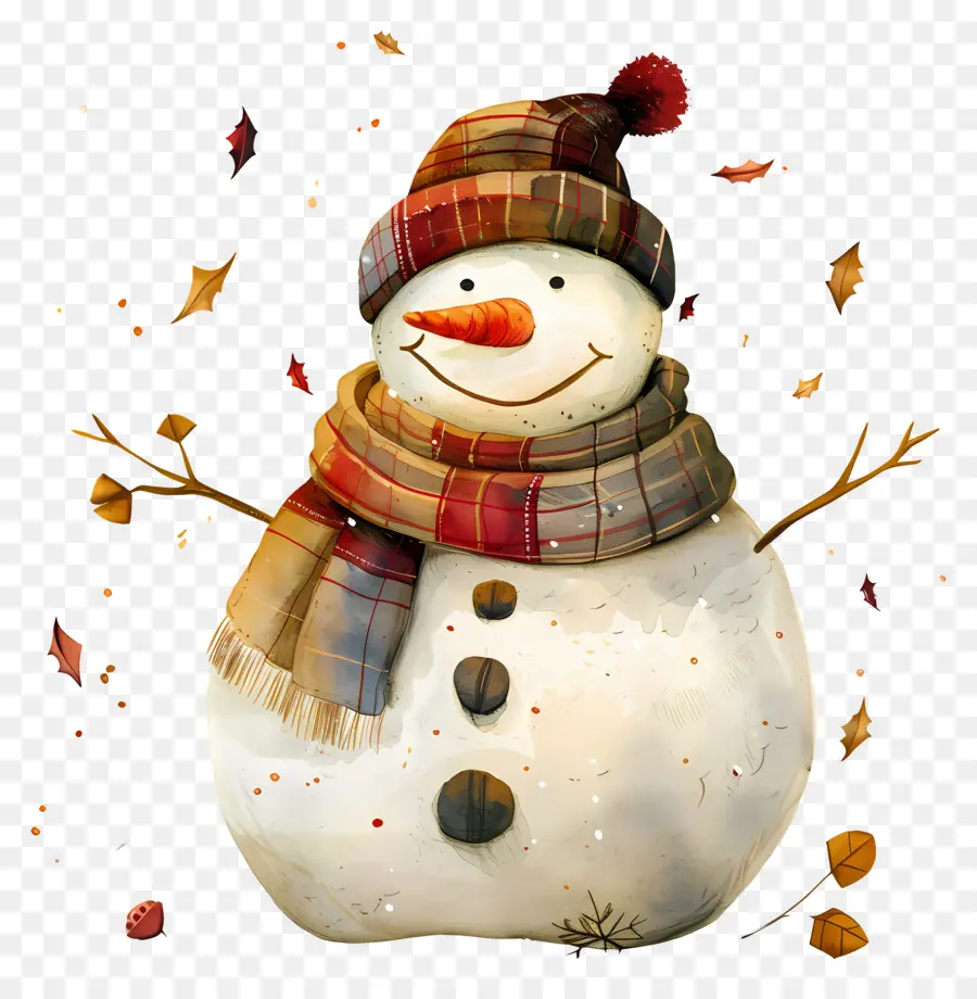 Bonhomme De Neige，Plaid PNG