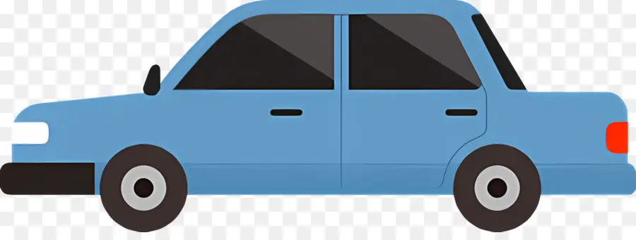 Bande Dessinée De Voiture，Voiture Bleue PNG