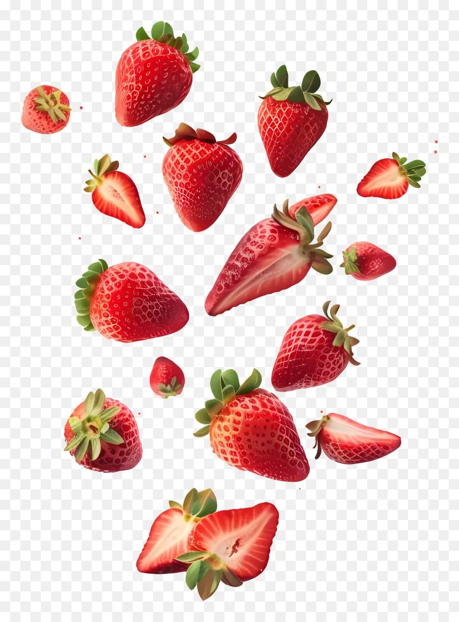 Fraises，Des Tranches De PNG