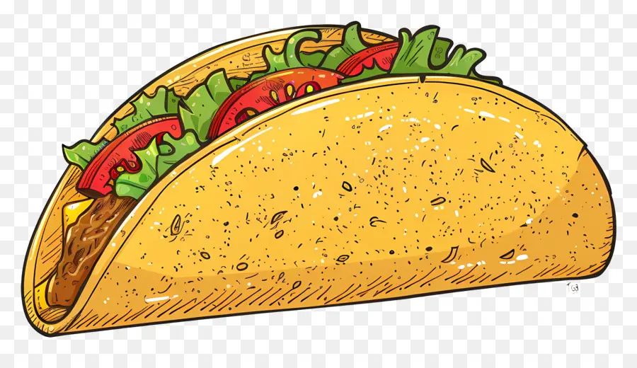 Taco，Mexicain Taco PNG