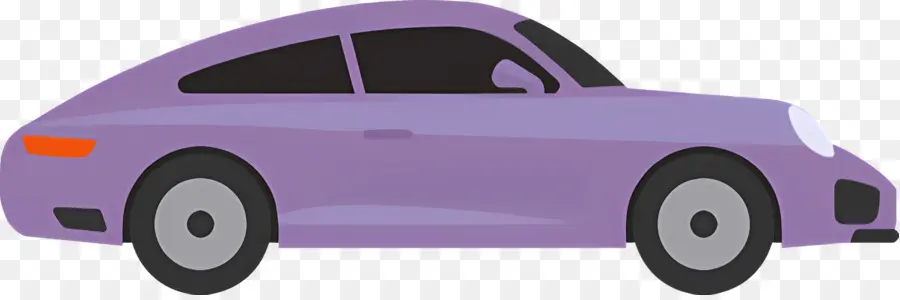 Bande Dessinée De Voiture，Violet Voiture PNG