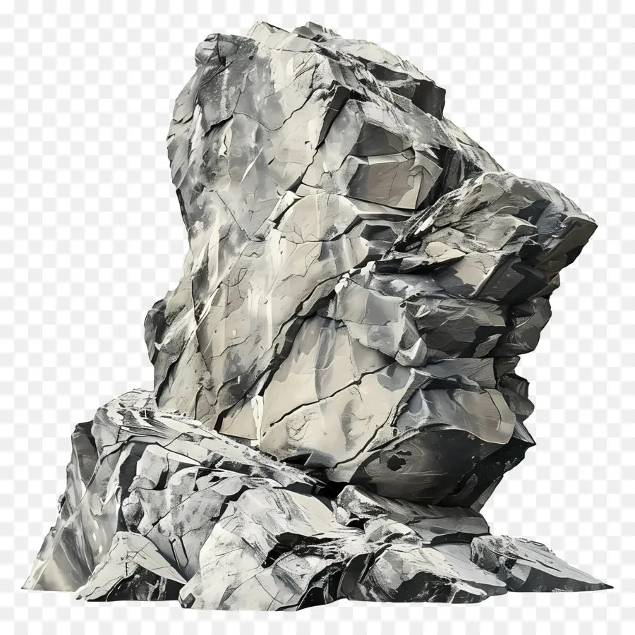 Falaise De Roche，Modèle 3d PNG