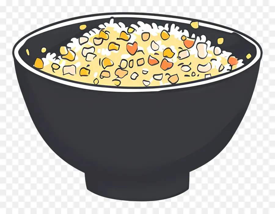 Riz Frit，Pop Corn PNG