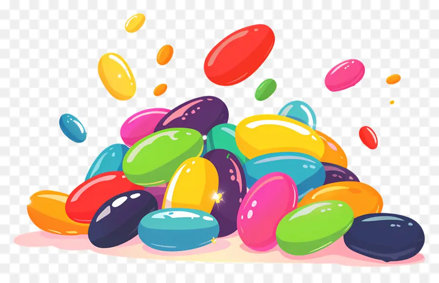 Les Fèves à La Gelée，Bonbons PNG