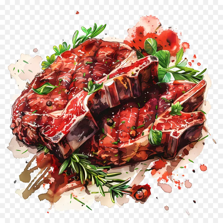 La Viande，Steak Grillé PNG