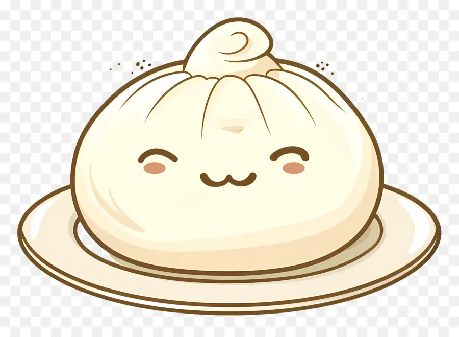 Baozi，Dessin Animé De La Nourriture PNG