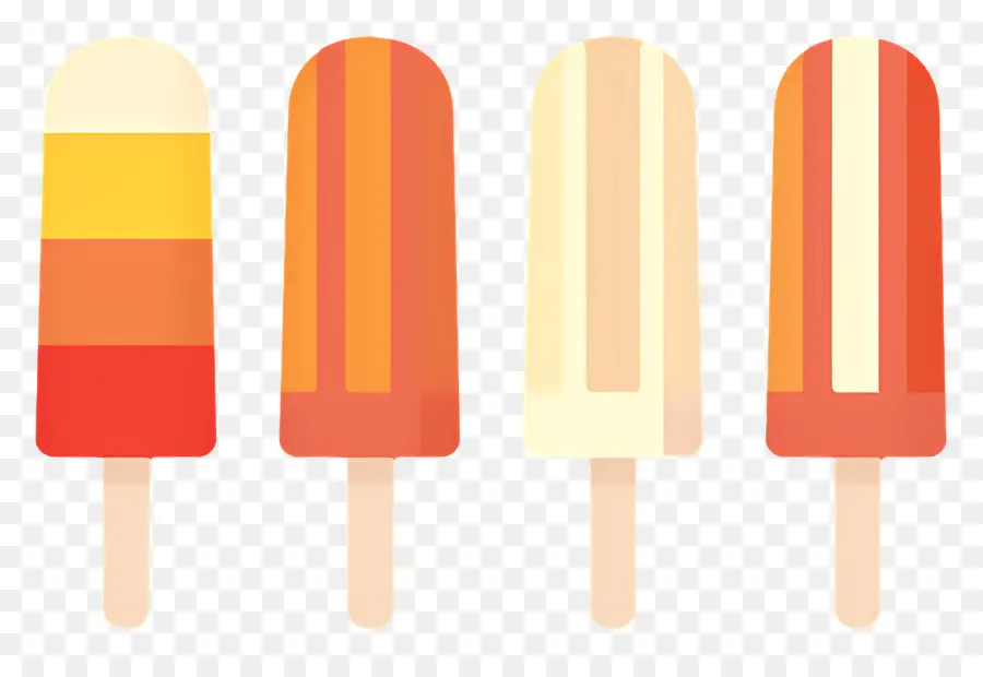 Popsicle，Sucettes Glacées PNG